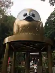 鷲子山上神社の狛犬