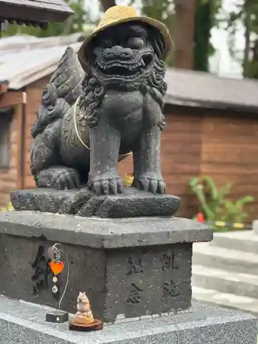 札幌諏訪神社の狛犬