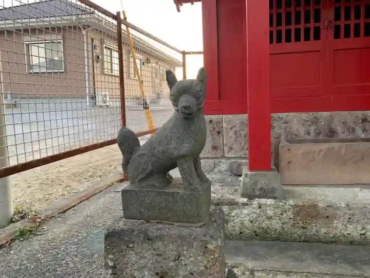 弁天様の狛犬
