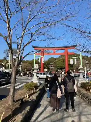 鶴岡八幡宮の鳥居