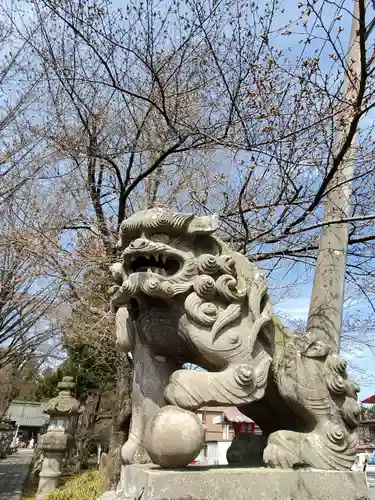 神炊館神社 ⁂奥州須賀川総鎮守⁂の狛犬