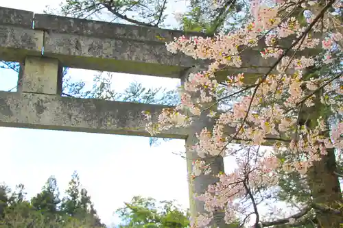 縄久利神社の鳥居