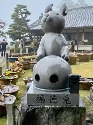三室戸寺の狛犬