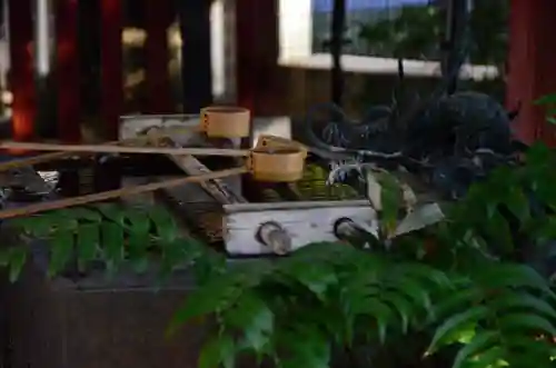 金王八幡宮の手水舎