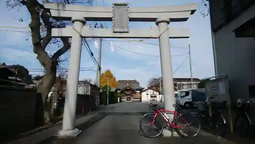 子守神社の鳥居