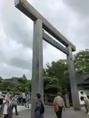 伊勢神宮内宮（皇大神宮）の鳥居