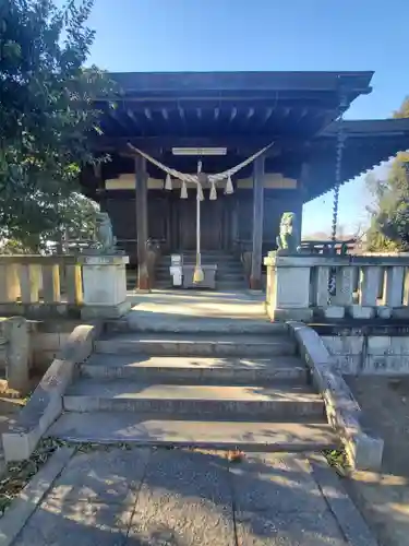 諏訪神社の本殿・本堂