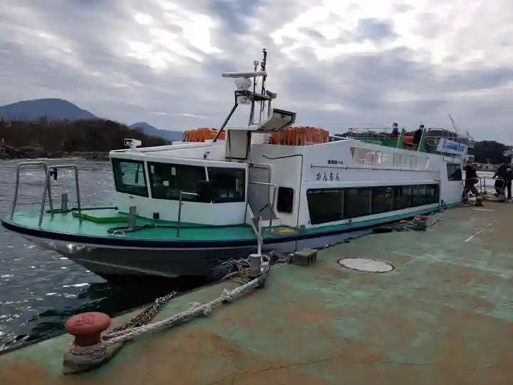 舟島神社の周辺