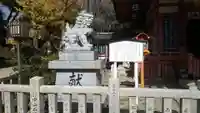服部住吉神社の狛犬