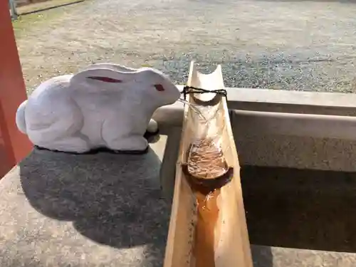 神戸神社の手水舎