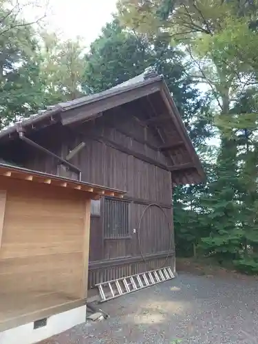 山田八幡神社の本殿