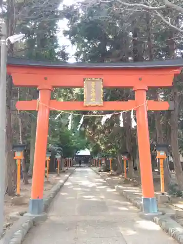 菅谷神社の鳥居