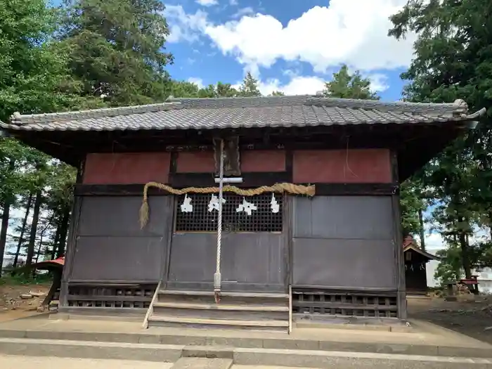 大谷口氷川神社の本殿