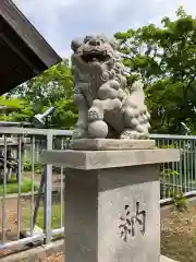 高島稲荷神社の狛犬