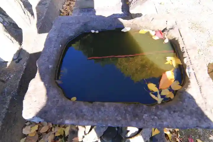 晴門田神社の手水舎