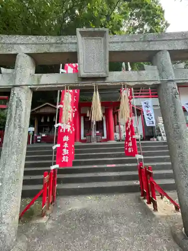 徳島眉山天神社の鳥居