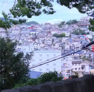 大浦諏訪神社の周辺