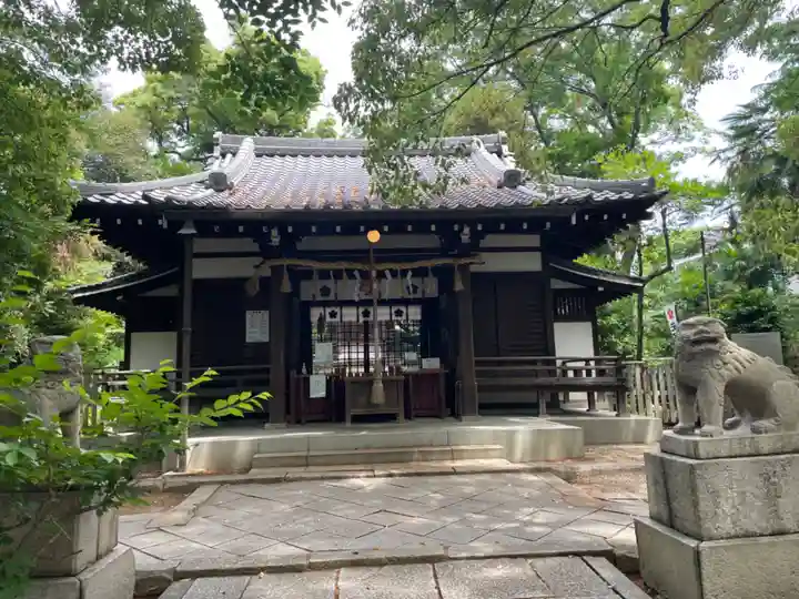 安居神社の本殿・本堂