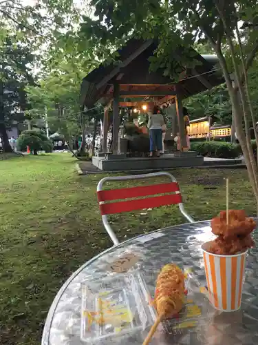 当別神社の食事