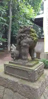 沓掛香取神社の狛犬