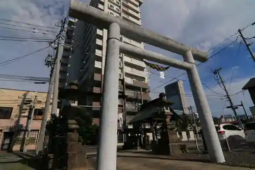 阿邪訶根神社の鳥居