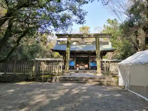 日前神宮・國懸神宮の鳥居