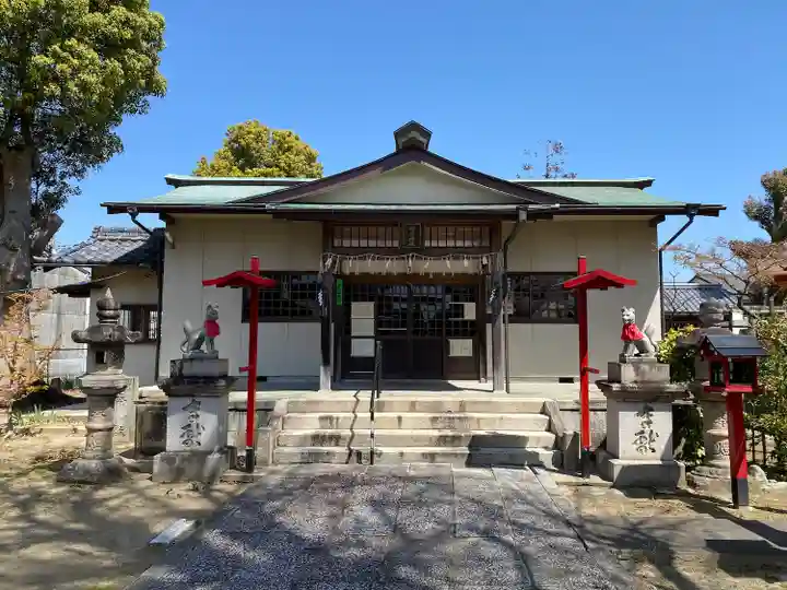 稲荷神社の本殿・本堂