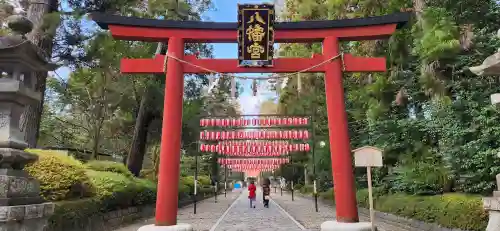 大崎八幡宮の鳥居