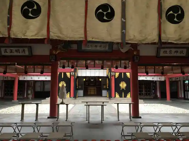 波上宮の本殿・本堂