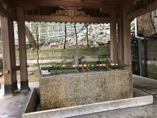 江島神社の手水舎