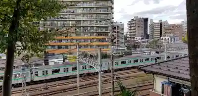 岩山稲荷神社の周辺
