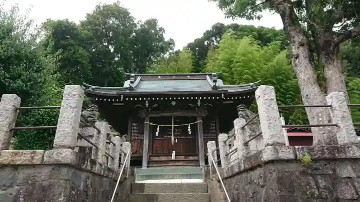 諏訪神社の本殿・本堂