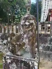 宮道天神社の狛犬