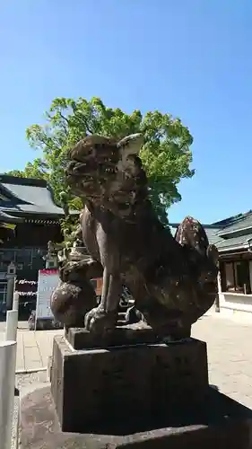 本渡諏訪神社の狛犬