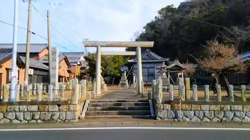 神明社（小佐神明社）の鳥居