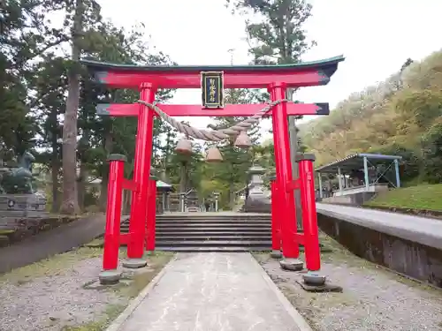 二上射水神社の鳥居