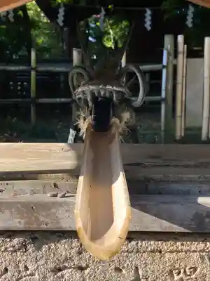 大國魂神社の手水舎