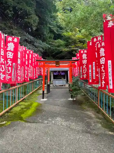 龍田大社の鳥居