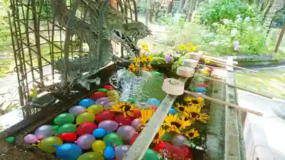 若宮神明社の手水舎