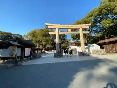 明治神宮の鳥居