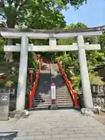 足利織姫神社の鳥居