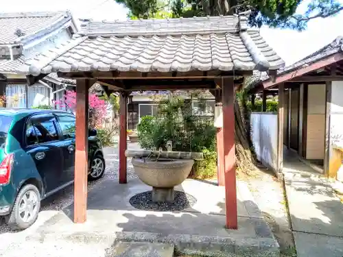 東正寺の手水舎