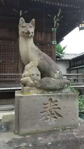 半田稲荷神社の狛犬