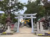 都波岐奈加等神社の鳥居