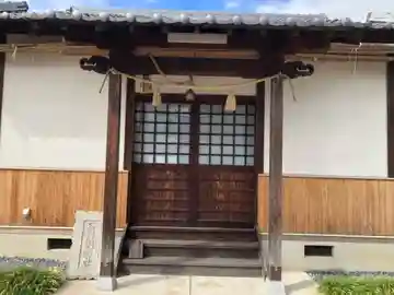 石門別神社の本殿・本堂