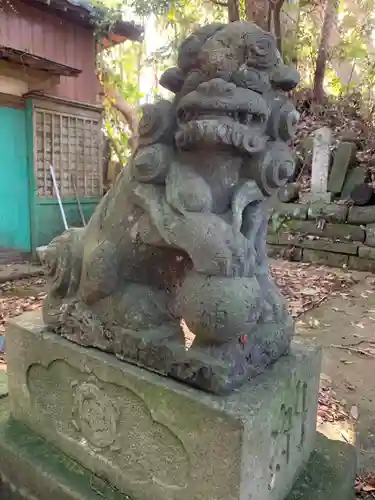 都波岐神社の狛犬