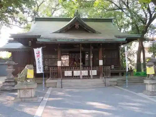 石田神社の本殿・本堂