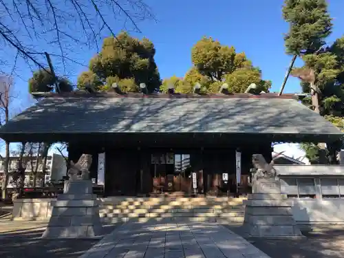 所澤神明社の本殿・本堂