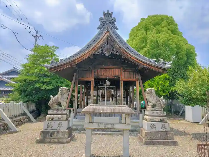 日吉社(弥勒寺東)の本殿・本堂