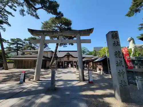 龍城神社の鳥居